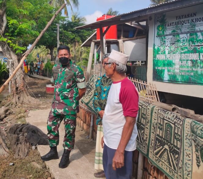 
 Danrem 051/Wkt Kunjungi Yayasan TPQ Ponpes Fastabiqul Khoirot Muara Gembong Bekasi