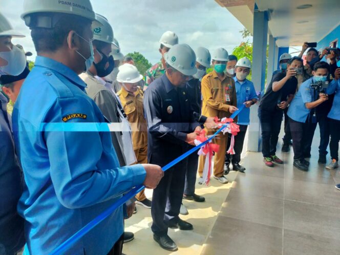 
 Dandim 0913/PPU Letkol Inf Dharmawan Hadiri Peresmian Pembangunan dan Upreting WTP Sepaku