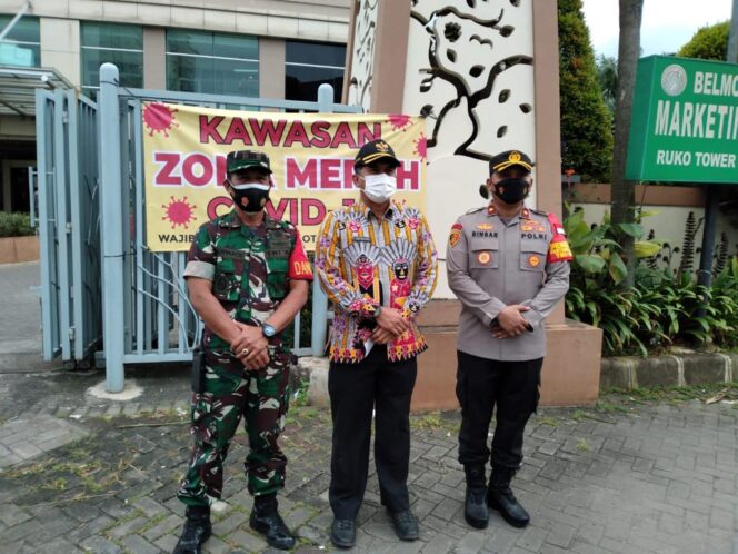 
 Pemberlakuan Mikro Lockdown Di Perumahan Kebon Jeruk Indah