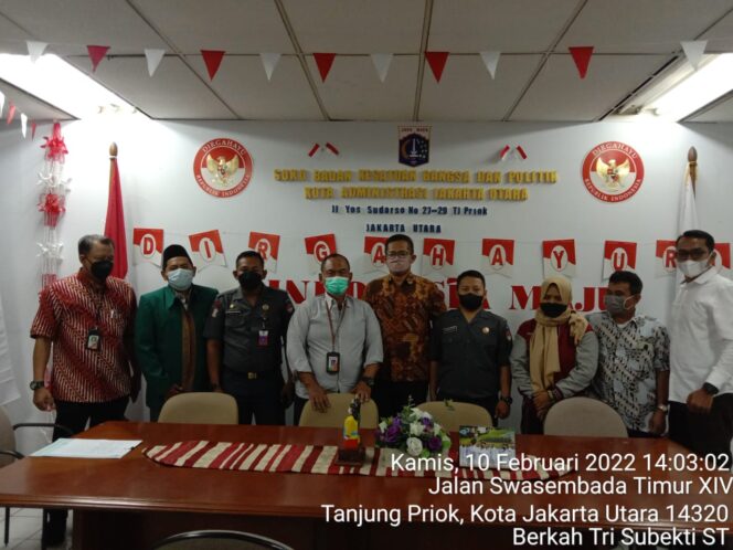 
 FKBN Kolaborasi Dengan Kesbangpol Jakarta Utara Giat PKBN Target Pengurus OSIS SLTP/SLTA
