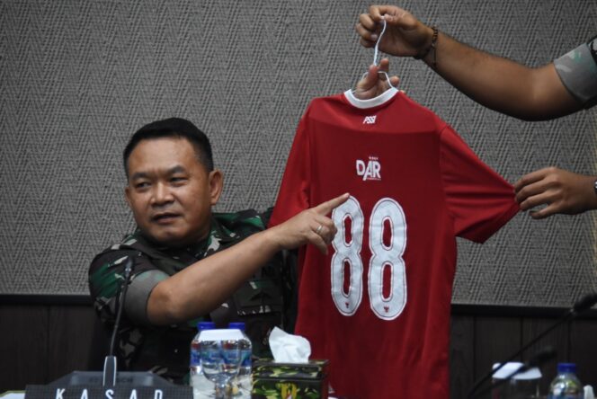 
 Kasad Pimpin Rapat Lanjutan Gelar Liga Santri Piala Kasad