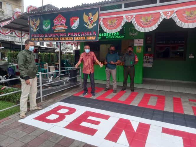 
 Koramil 06 Kalideres,Jakarta Barat Bersama Mitra Jaya dan PPSU Kelurahan Semanan Menggelar Karya Bakti