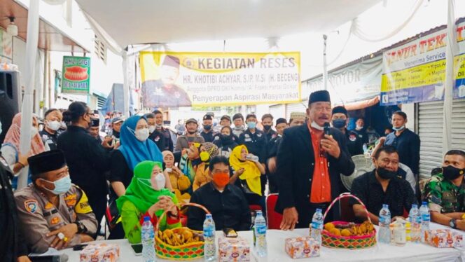
 DPRD Fraksi Partai Golkar Komisi “A” HR. Khotibi Achyar S.IP, MS.i Giat Reses Ke Wilayah Tambora, Jakbar