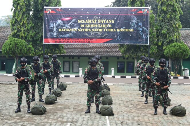
 Wakasad Cek Kesiapan Operasi Tim Taipur Kostrad