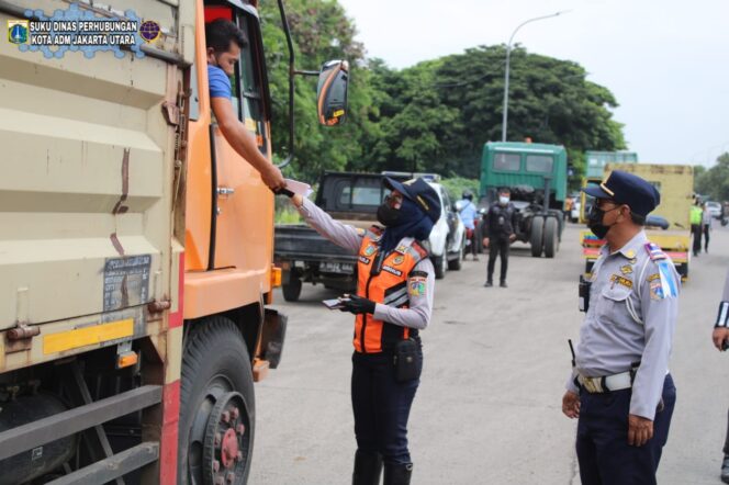 
 Sudinhub Jakarta Utara Melaksanakan Operasi Lintas jaya 2022