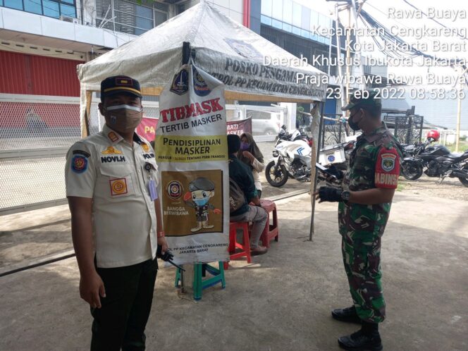 
 Jangan Kasih Kendor !!! Koramil 04/CK Bersama Tiga Pilar Gelar Operasi Yustisi