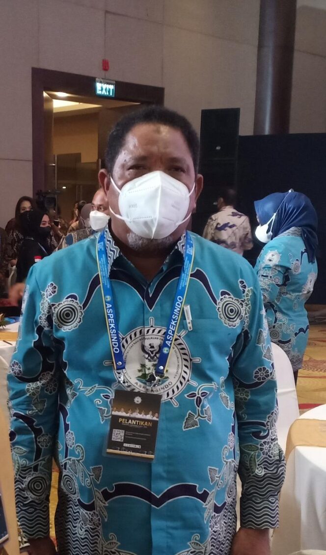 
 Wali Kota Tual Adam Rahayaan Koordinator Wilayah 7 Aspeksindo