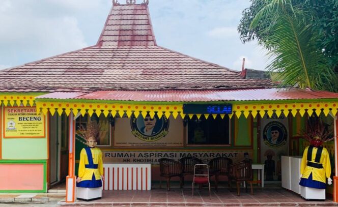 
 H. Beceng Dirikan Rumah Aspirasi Masyarakat