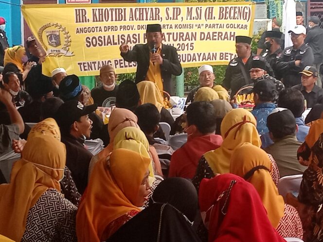 
 Reses Anggota DPRD DKI, HR.Khotibi Achyar S.IP Di RW 06 Semanan, Kalideres, Jakarta Barat
