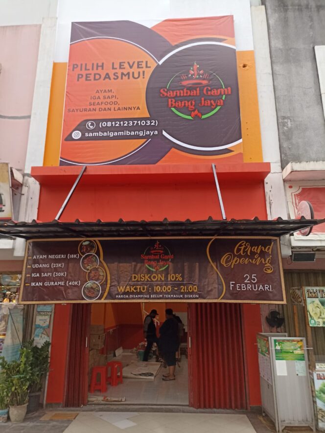 
 Restoran Sambal Gami Bang Jaya Spesial Sambal Pedas Kini Hadir di Alam Sutera