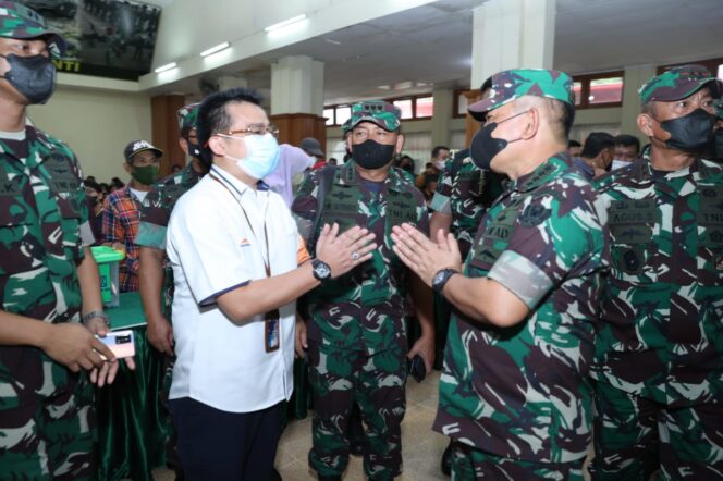 
 1000 Vaksin, Sinergi TNI AD dengan Kimia Farma