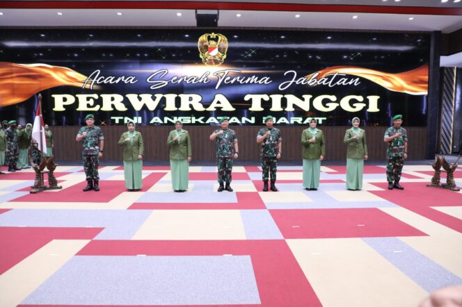 
 Pesan Kasad Pejabat Baru Agar Ada Terobosan dan Gebrakan Konstruktif