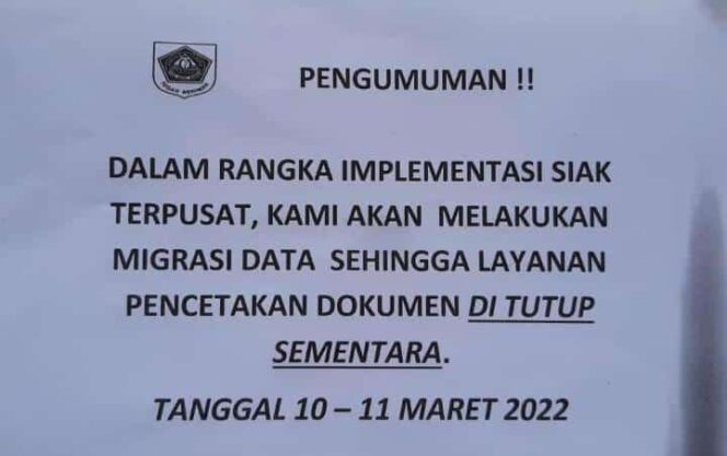 
 Lamanya Dalam Mengurus Dokumen Kependudukan di Kabupaten Bogor