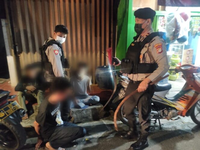 
 Tim Patroli Perintis Presisi Polres Metro Jakarta Barat Kembali Menggagalkan Aksi Tawuran