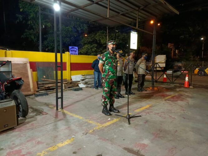 
 Koramil04/CK dan Polsek Cengkareng Laksanakan Patroli Gabungan