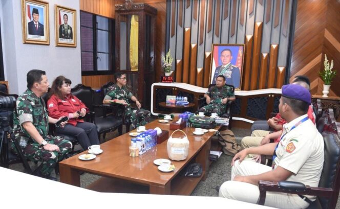 
 Gelar MTQ Nasional Mahasiswa, Alumni Menwa Temui Kasad