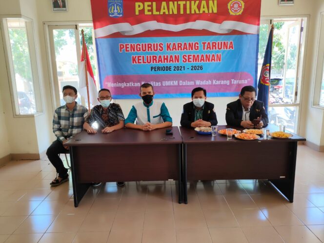 
 Dilantik, Karang Taruna Kelurahan Semanan Diharap Bersinergi Dengan Pemerintah
