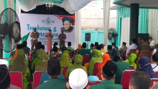 
 Danramil 04 Cengkareng Hadiri Tasyakuran dan Peresmian Kantor Sekretariat PC NU Jakbar