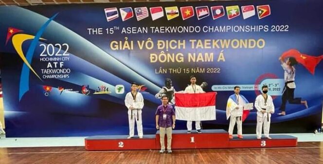 
 Timnas Taekwondo Berhasil Sabet 6 Medali di Kejuaraan Internasional di Vietnam