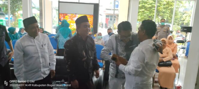 
 Pisah Sambut Camat Bojonggede, Yodi MS Ermaya Dengan Edi Suwito Sutono P.AP.M.SI
