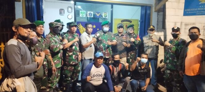 
 Pengamanan Bulan Suci Ramadhan Koramil 0502 Cilincing, GRIB dan Kopel Gelar Patroli Bersama
