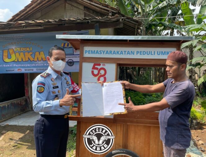 
 Peduli UMKM, Lapas Khusus Gunung Sindur Beri Bantuan Bagi Pelaku Usaha Kecil