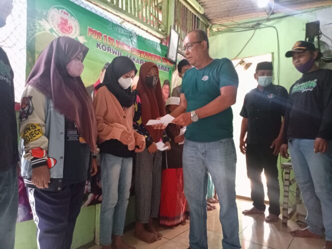 
 Santunan Anak Yatim Forum Betawi Rempung Gardu 0319 Ji’ih Cengkareng timur, Jakbar
