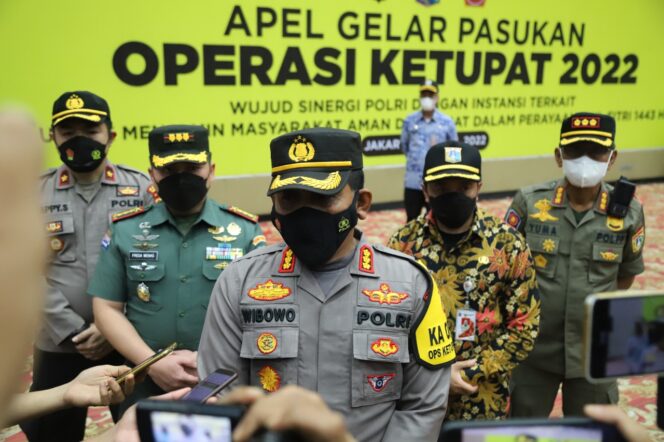 
 Ratusan Personel Gabungan Dilibatkan Pengamanan Lebaran Idulfitri 1443 Hijriah di Jakarta Utara