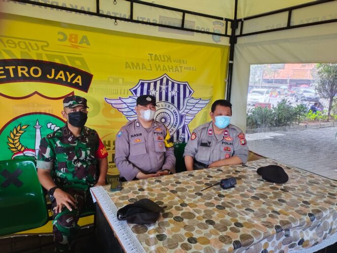 
 Koramil 04 Cengkareng bersama 3 Pilar Laksanakan Pengamanan Lebaran 2022