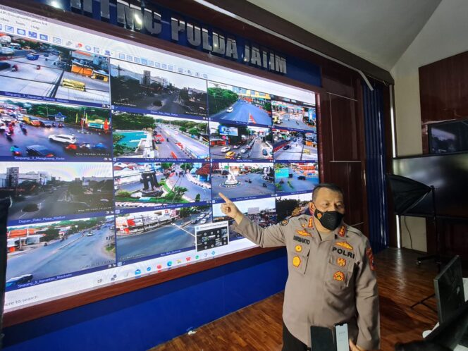 
 Polda Jatim Siapkan Skema Pengaturan Lalin Hadapi Puncak Arus Balik Lebaran