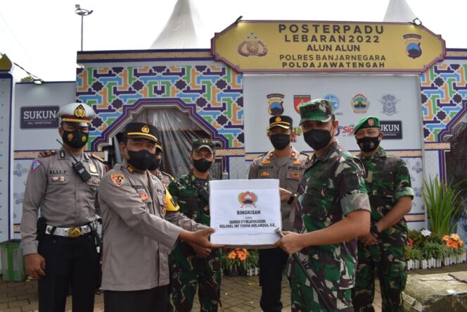 
 Danrem 071/Wijayakusuma Pantau Arus Balik di Pos Pam Terpadu Purbalingga Banjarnegara