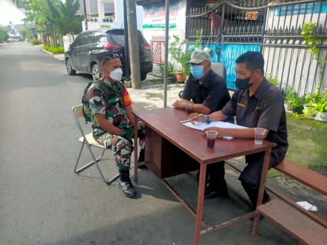 
 Babinsa Koramil 04 Cengkareng Laksanakan Komunikasi Jalin Silaturahmi