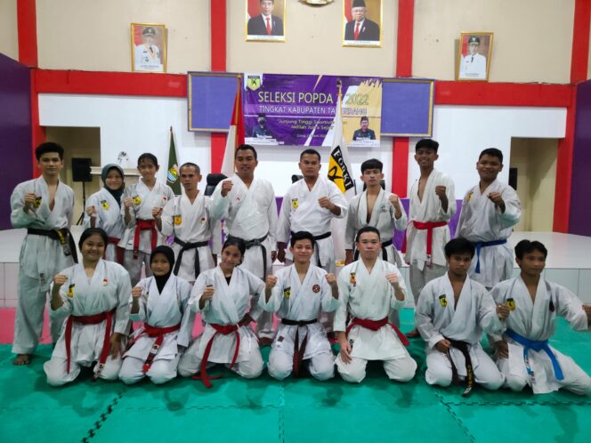 
 Team Karate POPDA Kab.Tangerang Siap Bertanding Di Kota Serang
