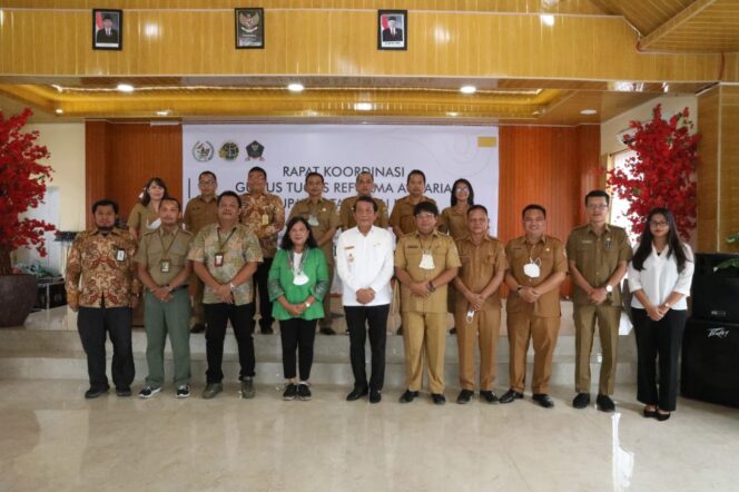 
 Rakor Gugus Tugas Reforma Agraria Resmi di Buka