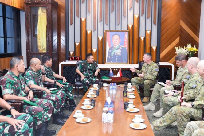 
 Kasad Dukung Peningkatan Kerja Sama Militer dan Modernisasi Alutsista TNI AD Dengan AD Australia