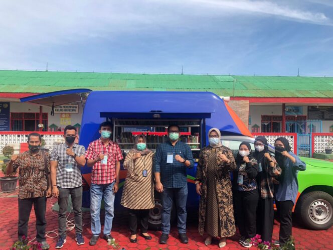 
 Rutan Perempuan Medan Kumham Sumut Datangkan Mobil Perpustakaan