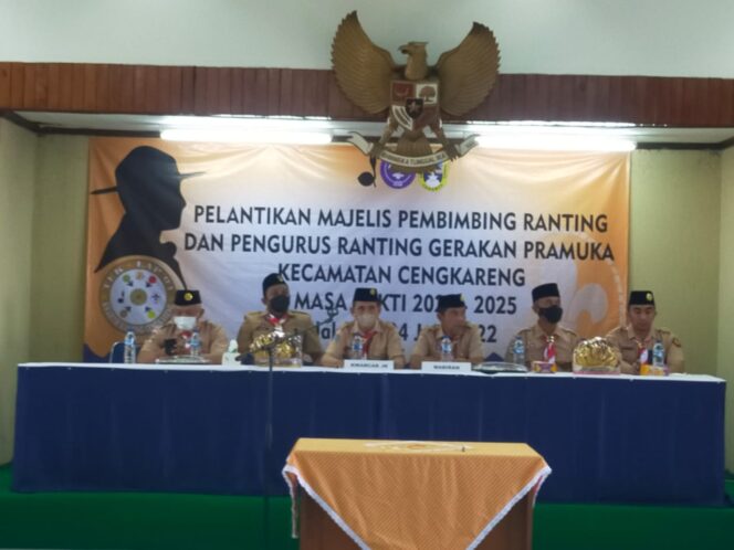 
 Danramil 04 Cengkareng di Lantik Sebagai Wakil Ketua 2 Pengurus Kwarran Kecamatan Cengkareng Periode 2022 – 2025