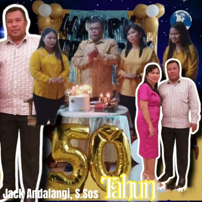 
 Tahun Emas Ke 50, Jack Andalangi : Tidak Ada Alasan Untuk Tidak Mengucap Syukur