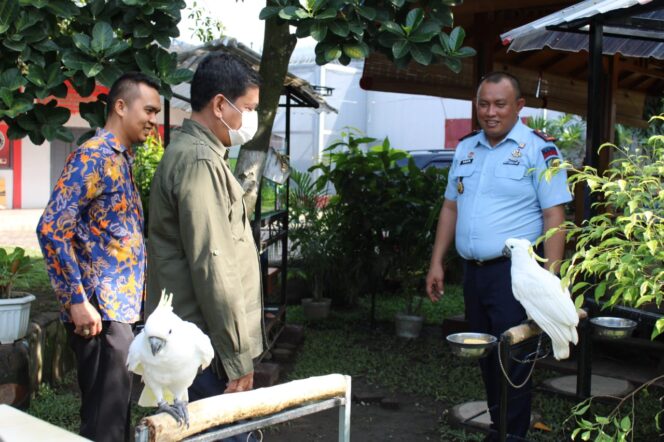 
 Kunjungi Rutan 1 Medan Kanwil Kumham Sumut, BBKSDA Apresiasi Ragam Flora Dan Fauna