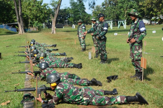 
 Tingkatkan Kemampuan Prajurit, Korem 051/Wkt Gelar Latbakjatri TW II TA. 2022