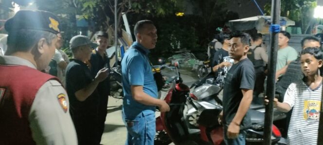 
 Polsek Percut Sein Tuan Tangkap Pelaku Keributan di Jalan Gelatik 11