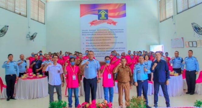
 Lapas Binjai Kanwil Kumham Sumut Tandatangan Perjanjian Kerjasama Tentang Program Pembinaan Kemandirian