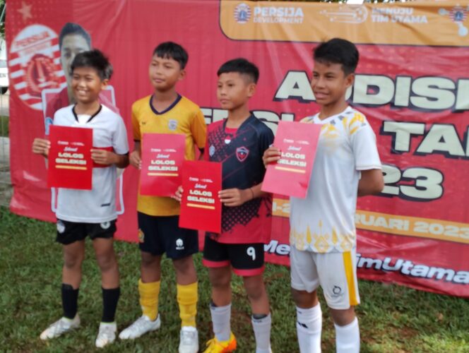 
 Reynaldi Julian Aldo (Aldo Bima) Lolos seleksi nasional (Audition Talent) Persija Jakarta EPA U-14