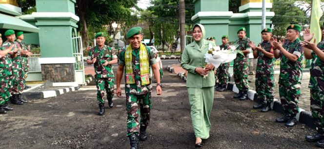 
 Kodim 0505/Jakarta Timur Gelar Tradisi Penyambutan Dandim Baru