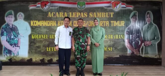 
 Tradisi Acara Lepas Sambut Dandim di Gelar Kodim 0505/Jakarta Timur