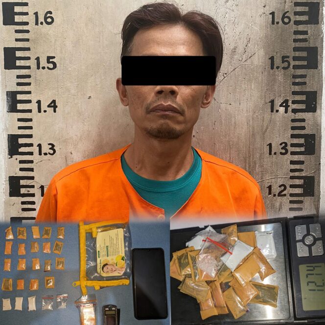 
 Satnarkoba Polres Tasikmalaya Kota Berhasil Amankan Kurir Sabu Antar Kota