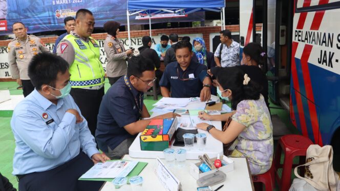 
 Tindak Lanjut Jum’at Curhat, Polresta Bandara Soetta Siapkan SIM Keliling
