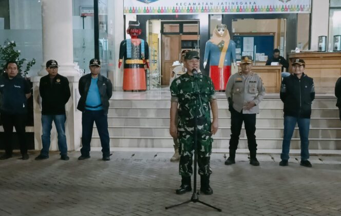 
 Apel Cipkon dan Patroli Wilayah Bersama Koramil 01/Jatinegara