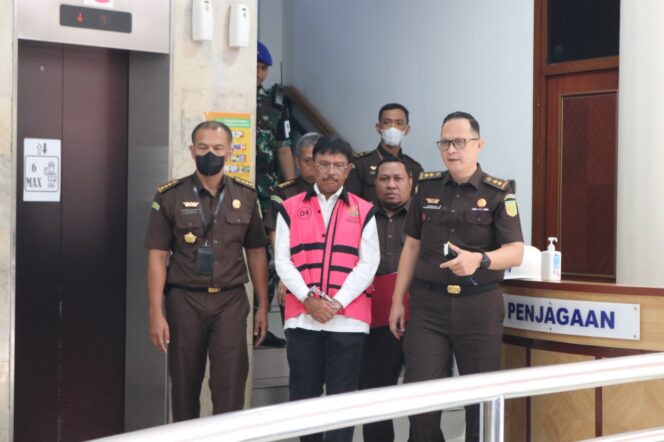 
 Jaksa Tegaskan Penetapan Tersangka Johny G Plate Murni Penegakan Hukum
