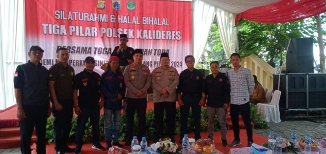 
 Silaturahmi dan Halal Bihalal Laskar Kuda Hitam dan Tiga Pilar Polsek Kalideres